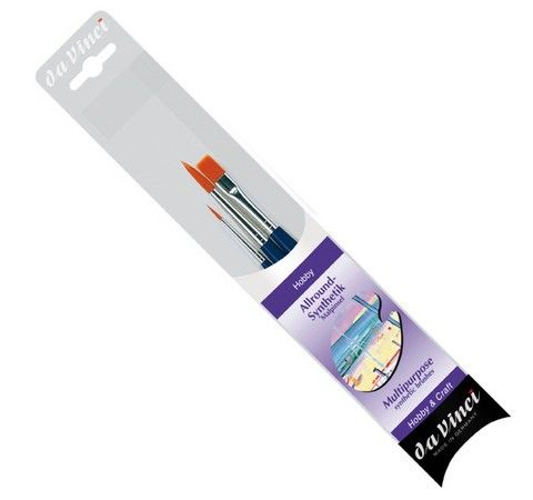 Набор синтетических универсальных кистей daVinci Hobby, 4206