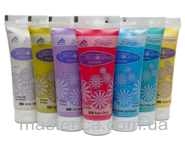 Объёмная краска Deco Glass Volume, 100 ml