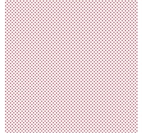Отрез ткани Тильда 50*55 см МЕЛКИЕ ТОЧКИ КРАСНЫЙ