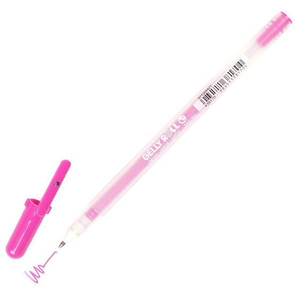 Ручка гелевая MOONLIGHT Gelly Roll 0,6 Sakura, РОЗОВАЯ