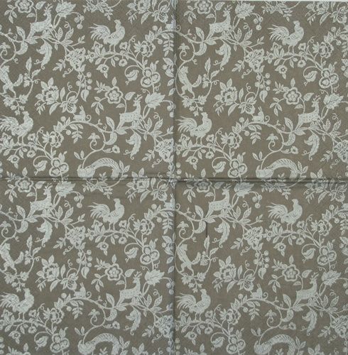 Салфетка  Орнаменты с птицами