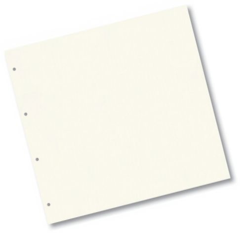 Сторінка для альбому Folia, колір - перламутровий білий, 31x32.5 