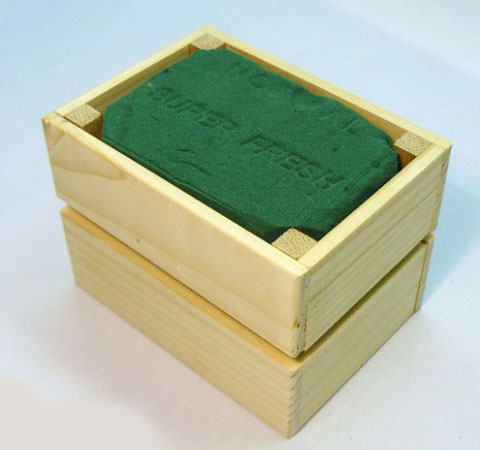 Деревянный ящик под оазис, №490,12,5х9х9 см