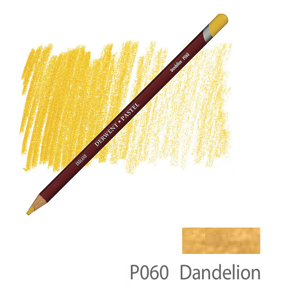 Карандаш пастельный Derwent Pastel (P060), Желтый (одуванчик).