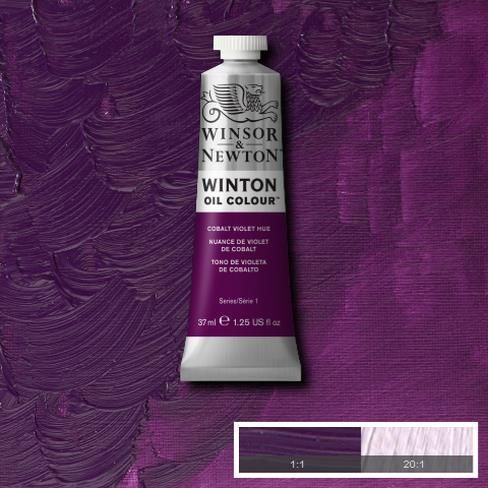 Олійна фарба Winton від Winsor & Newton, 37мл. Колір: COBALT VIOLET HUE 