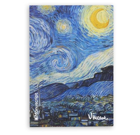 Скетчбук Manuscript «Van Gogh 1889 S», А5,  90 г/м2, 80 л. - фото 1