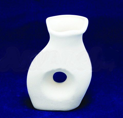 Керамическая ваза «Бублик» h-13 см