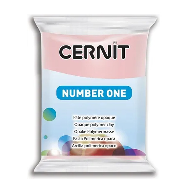 Полімерна глина Cernit Number One, 56 гр. Колір: Англ. троянда 