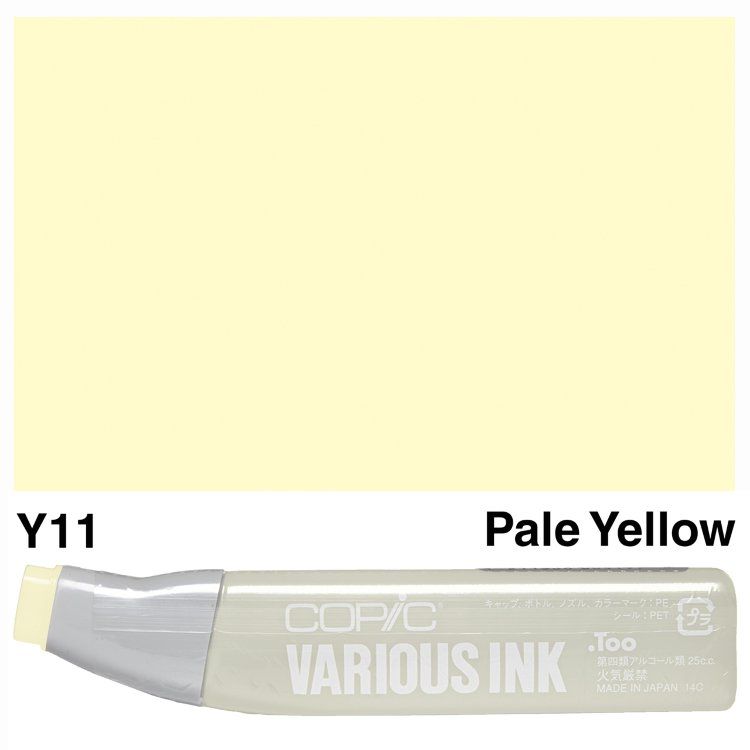 Чернила для маркеров Copic Various Ink, #Y-11 Yellow (Жовтий)