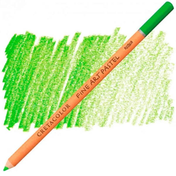 Пастельний олівець, Cretacolor. Колір: ЗЕЛЕНИЙ СВІТЛИЙ 