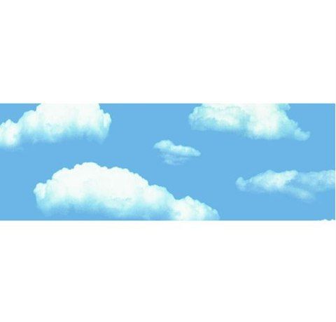 Картон дизайнерський кольоровий Ursus 300 г, 20х30см Хмари 