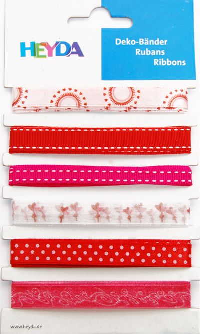 Набор лент из ткани «Любовь» (6*1 м)