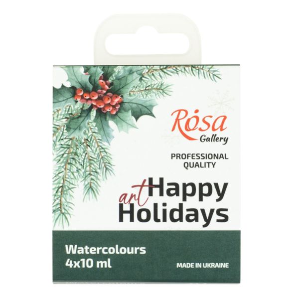 Набор акварельных красок „Special Edition“ 3, 4*10 мл, картон, ROSA Gallery - фото 1