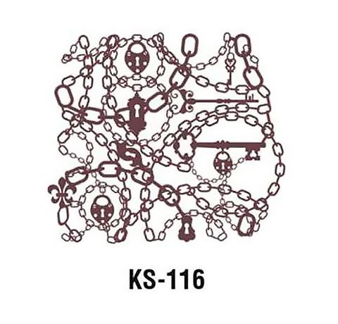 Трафарет многоразовый Cadence Trendy Stensil Colection KS-116, 25х25 см