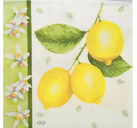 Салфетка Ветка с лимонами