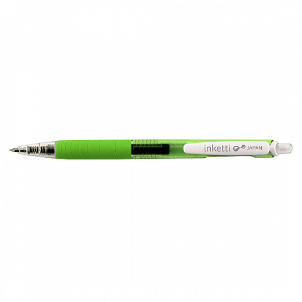 Ручка гелева Penac Inketti CCH-10, Толщина линии - 0,5 мм. Цвет: ЛАЙМОВЫЙ