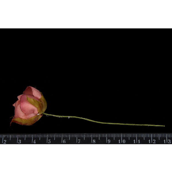 Букетик штучних квітів троянди 6 шт/уп., КОРИЧНЕ  - фото 2