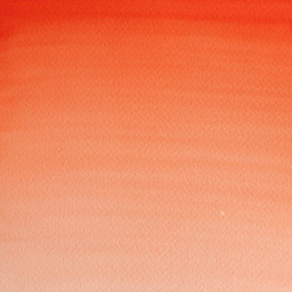 Winsor акварель Cotman Half Pan, № 103 Cadmium Red Pale Hue (Кадмий бледно-красный) - фото 2