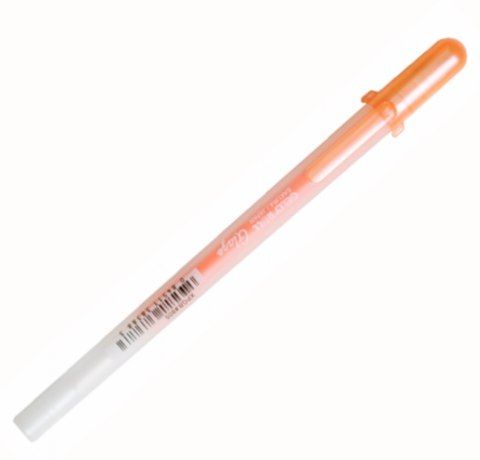 Ручка гелевая, GLAZE 3D-ROLLER, Оранжевая, Sakura
