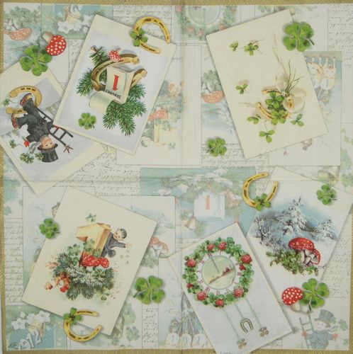 Салфетка  Новогодний календарь-2