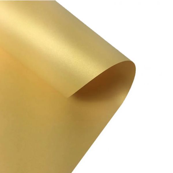 Folia картон Photo Mounting Board 300 гр, 70x100 см, №65 Gold lustre (Золото матовое)