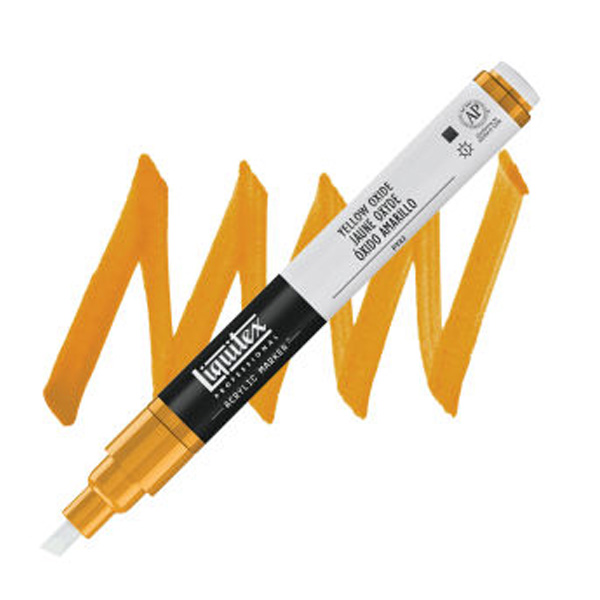 Liquitex акриловый маркер Paint Marker 2мм, #416 Yellow Oxide (Жовтий оксид)