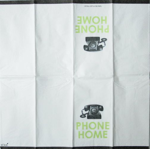 Салфетка Phone home (плат.)