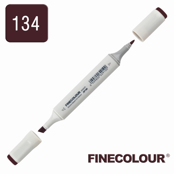 Маркер спиртовий Finecolour Sketchmarker 134 темно-фіолетовий E134 