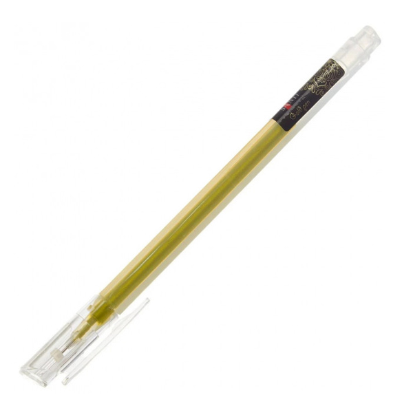 Ручка гелевая, ЗОЛОТАЯ, «Gold Pen», Santi
