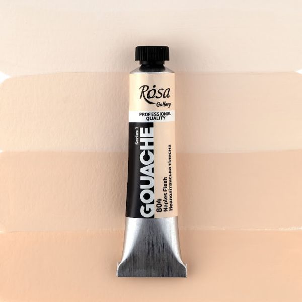 Гуашевая художественная краска, ROSA Gallery, туба, 20мл, Неаполитанская телесная (804)