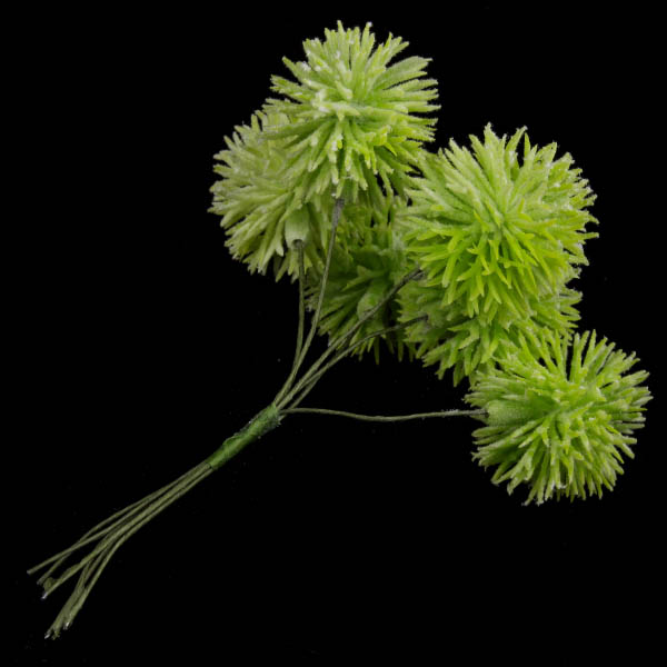 Букетик штучних квітів кульбаби, 6 шт/уп.  - фото 2
