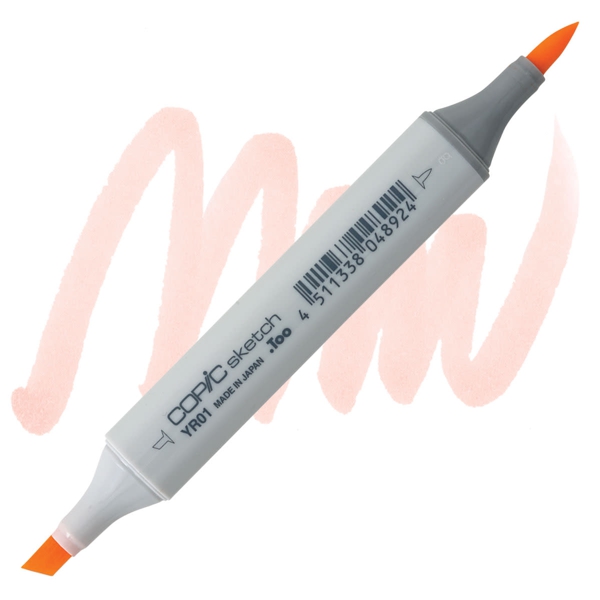 Copic маркер Sketch, №YR-01 Peach puff (Персик)