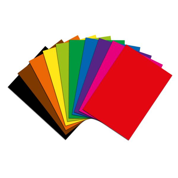 Набір кольорового паперу одностороннього "1Вересня" А4, 10 аркушів - фото 2