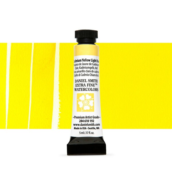 Акварельная краска Daniel Smith, туба, 5мл. Цвет: Cadmium Yellow Light Hue s3