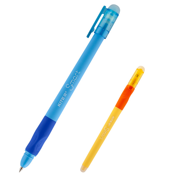 Ручка гелева пиши-стирай KITE "Smart", 0,5 мм. 
