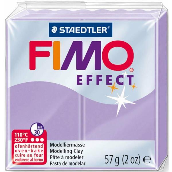Пластика «FIMO Effect Pastel», 56 г. Колір: Ліловий