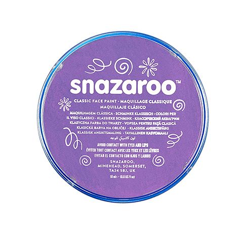 Аквагрим для лица и тела Snazaroo Classic, фиолетовый, 18 ml, №888