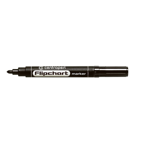 Маркер Flipchart, круглий (8550) 2,5 мм, Чорний.