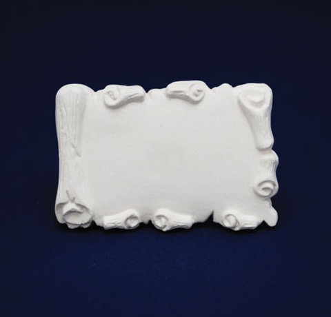 Планшетка керамическая белая 1, 7х10 см