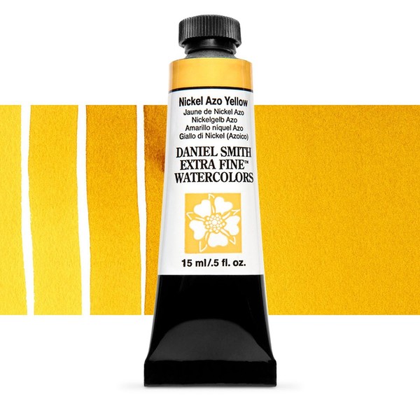 Акварельная краска Daniel Smith, туба, 15мл. Цвет: Nickel Azo Yellow s2