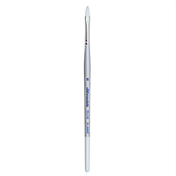 Кисть овальная Silver Brush, синтетика, к.р. SILVERWHITE 1503S. №6 (6 мм)