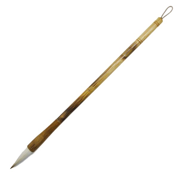 Пензлик для каліграфії з натуральним ворсом, довга ручка, KOLIR  - фото 1