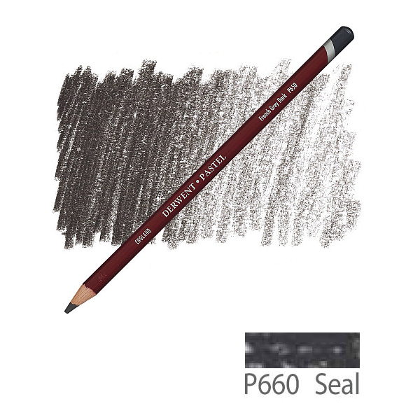 Карандаш пастельный Derwent Pastel (P660), Темно-коричневый.