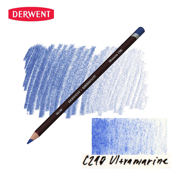 Олівець кольоровий Derwent Coloursoft (C290) Ультрамарін. 