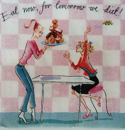 Салфетка С завтрашнего дня на диете