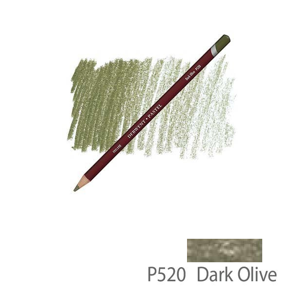 Карандаш пастельный Derwent Pastel (P520), Оливковый темный