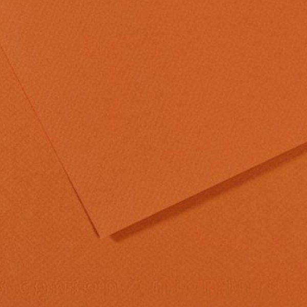 Бумага для пастели Canson Mi-Teintes 160 гр, 50x65 см, 504 ЯНТАРНЫЙ (Amber)
