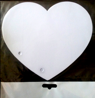 Набор внутренних страниц для альбома «Сердце» 15х15 см, 5шт