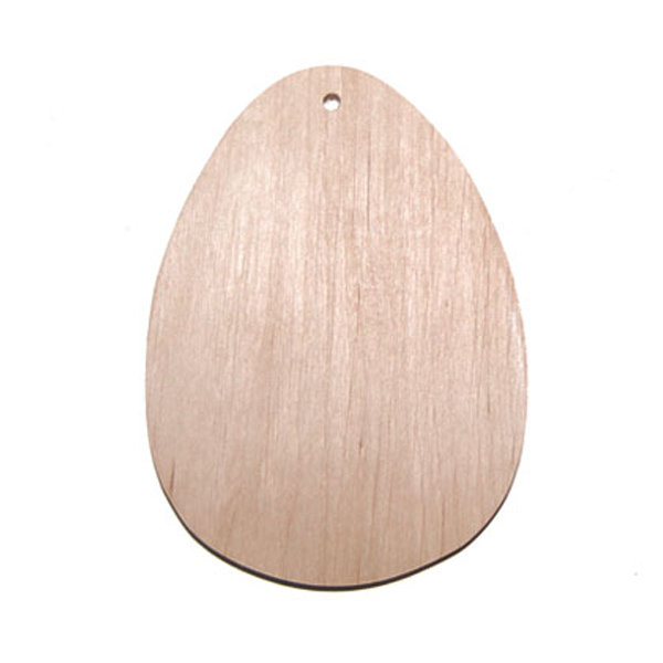 Панно-подвеска «Яйцо», фанера (6 мм), h-8 см