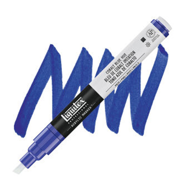 Liquitex акриловий маркер Paint Marker 2мм, #381 Cobalt Blue Hue (Кобальт синій) 